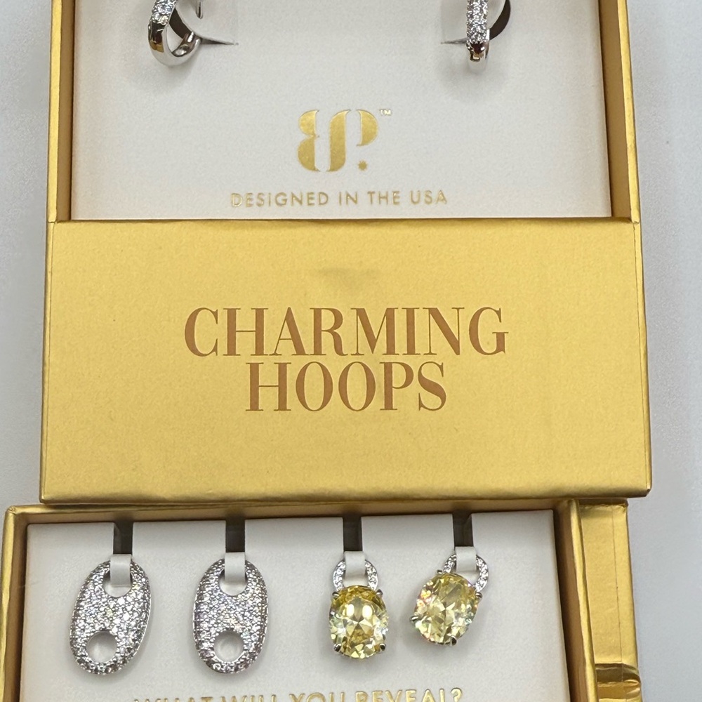 Charming Hoops-Trendy Girl Glam